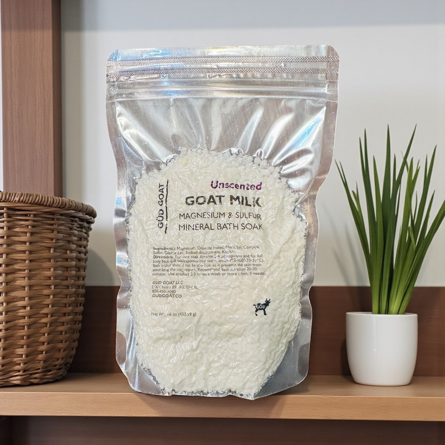 MAGNESIUM & SULFUR GOAT MILK BATH SOAK
