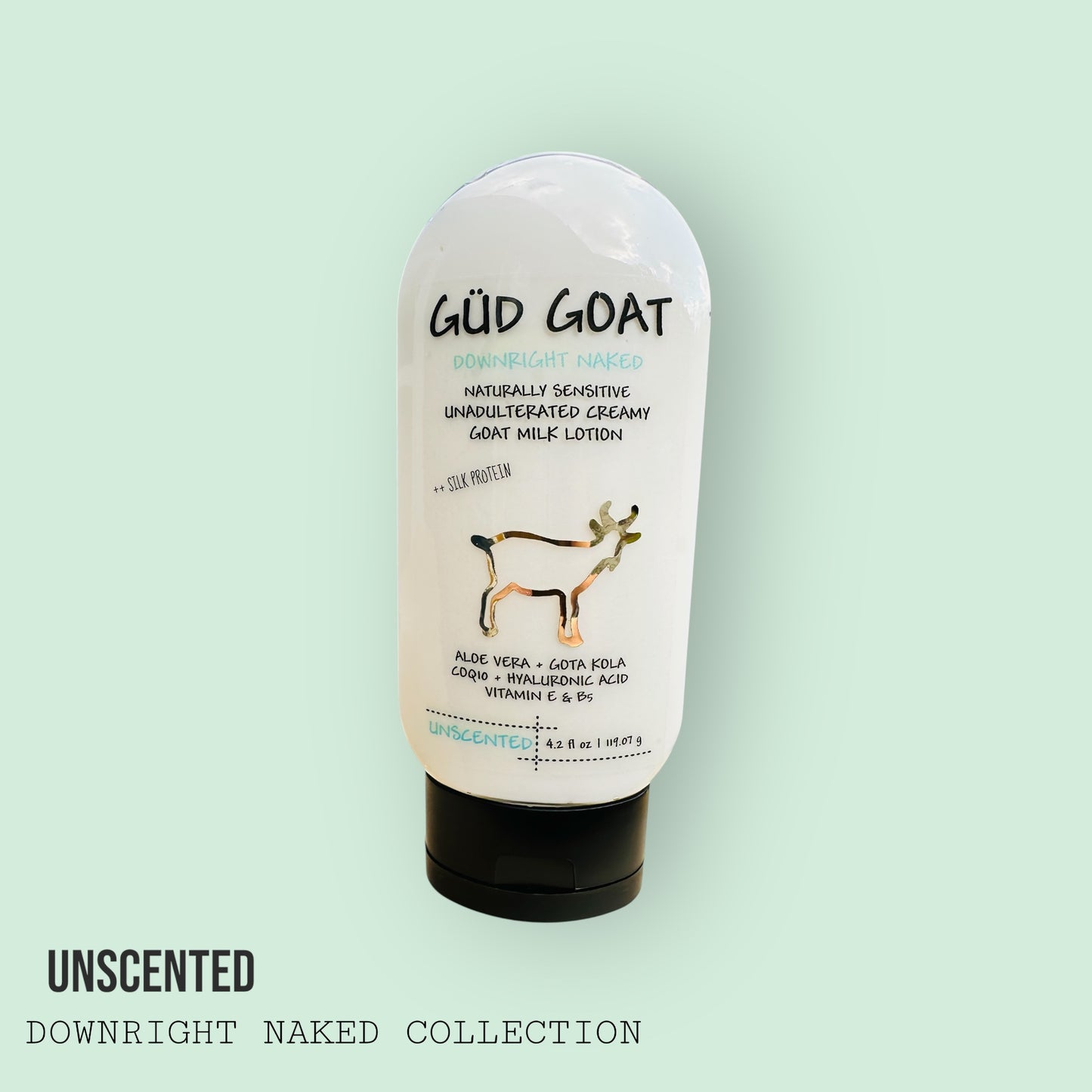 Downright naked- UNSCENTED body lotion