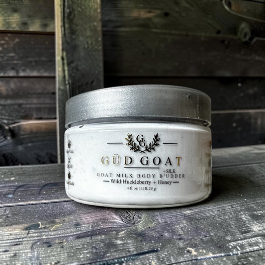 Wild Huckleberry + Honey Goat Milk Body Budder