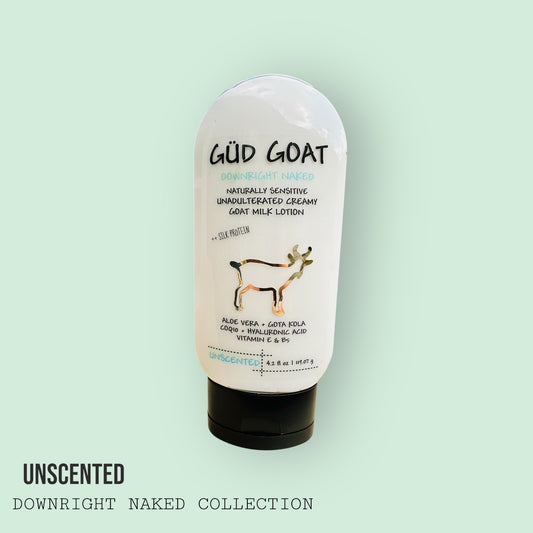 Downright naked- UNSCENTED body lotion