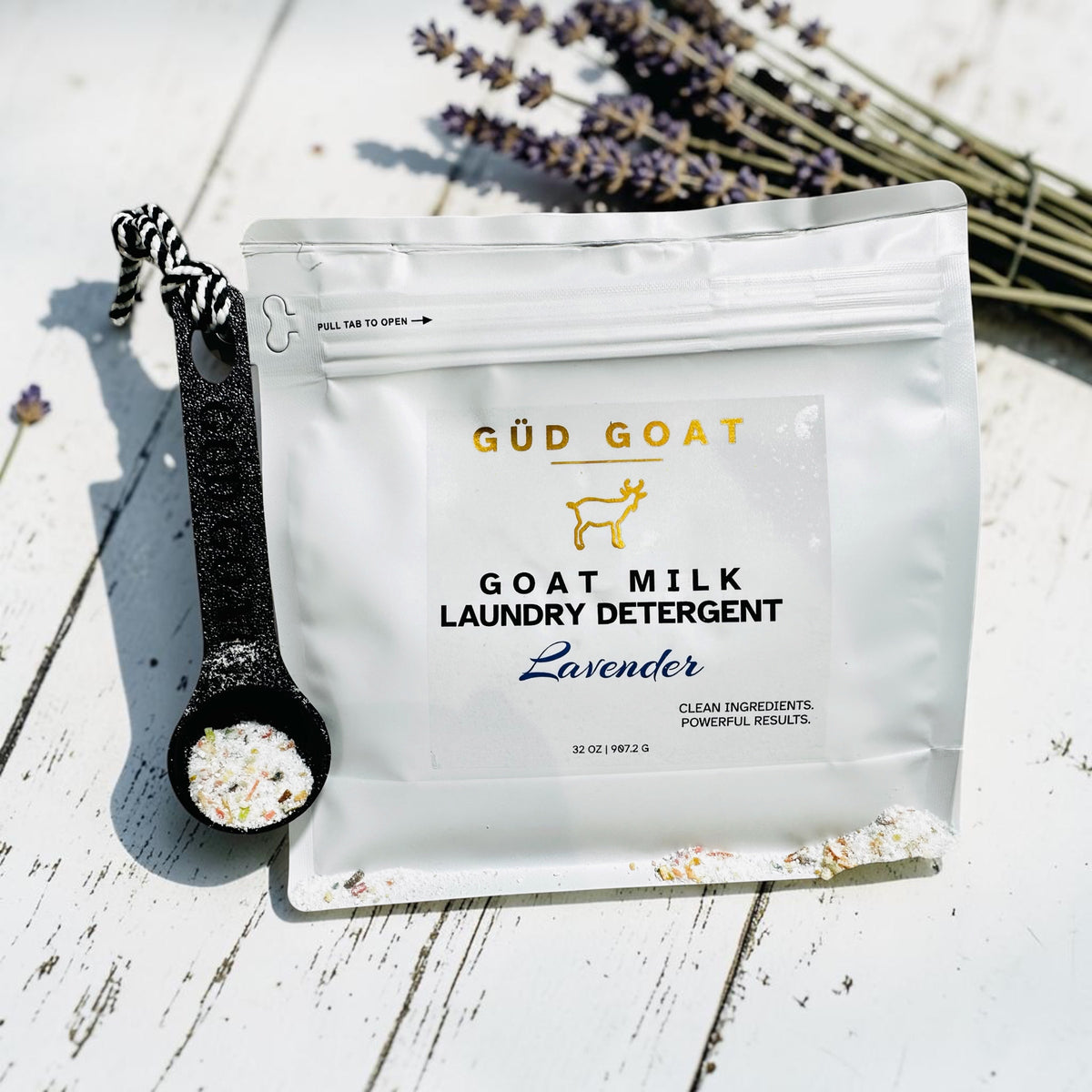 Goat Milk Laundry Cleansing Powder | Mineral-Based Laundry Soap